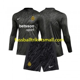 Fußballtrikots Inter Mailand Torwart Kinder 2024-2025 Langarm 3rd trikot kaufen